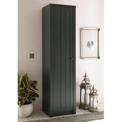 Mehrzweckschrank HOME AFFAIRE "Askot", grün, B:50cm H:197cm T:43cm, Holzwerkstoff, MDF, Metall, Schränke, Garderobenschrank Stauraumschrank, Höhe 197 cm Image