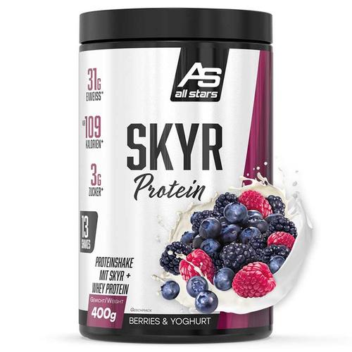 All Stars Skyr Protein Berries & Yoghurt 400 g Pulver