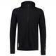 Mons Royale - Temple Merino Air-Con Hood - Merinoshirt Gr XL schwarz