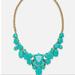 Kate Spade Jewelry | Kate Spade Vintage Gold Plate *Color Pop* Bib Necklace | Color: Gold/Green | Size: Os