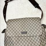 Gucci Other | Gucci Baby Diaper Bag | Color: Brown/Cream | Size: Osbb
