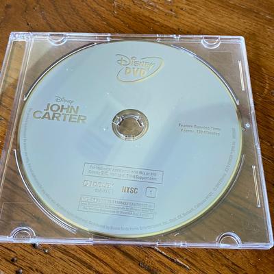 Disney Media | Disney, John Carter Dvd, Like New, No Original Case | Color: Red/Tan | Size: Dvd