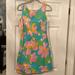 Lilly Pulitzer Dresses | Lilly Pulitzer Shift Dress | Color: Blue/Green/Orange/Pink | Size: 8