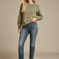 Lucky Brand High Rise Zoe Straight - Women's Pants Denim Straight Leg Jeans in Lightyear, Size 25 x 31