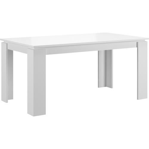 "Esstisch INOSIGN ""Kalmar"" Tische Gr. B/H/T: 160 cm x 76 cm x 90 cm, weiß (weiß nb, nb) Ausziehbare Esstische Breite 160 cm, ausziehbar auf 200 cm"