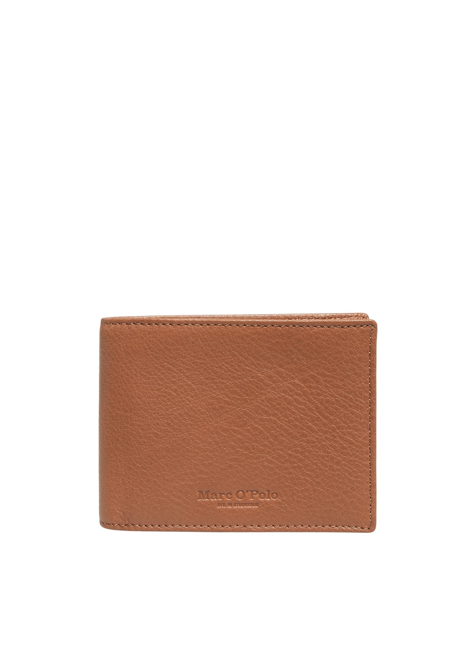 Geldbörse MARC O'POLO "aus hochwertiger Leder-Qualität", Damen, braun (classic cognac), Leder, unifarben, Kleinlederwaren