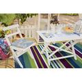 Indigo 48 x 0.25 in Area Rug - Bayou Breeze Vassallo Plum 2' X 3' Rectangle Throw Rug Polyester | 48 W x 0.25 D in | Wayfair