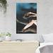 Red Barrel Studio® Hands & Feet Of Ballet Dancers - 1 Piece Rectangle Graphic Art Print On Wrapped Canvas in Blue | 14 H x 11 W x 2 D in | Wayfair