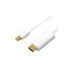 Logilink - Cavo Convertitore Mini DisplayPort V.1.2 (Thunderbolt) a hdmi m/m 2m