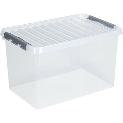 Aufbewahrungsbox Q-Line 62L transparent 60 x 40 x 34 cm Boxen, Körbchen & Kisten - Sunware