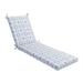 Pillow Perfect Outdoor Keyzu Medallion Mariner Chaise Lounge Cushion 80x23x3 - 80 X 23 X 3