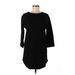Forever 21 Casual Dress: Black Solid Dresses - Women's Size Small
