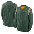 Men's Nike Green Bay Packers Sideline Team ID Reversible Pullover Windshirt