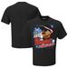 Men's Checkered Flag Black Dale Earnhardt The Intimidator Legend T-Shirt