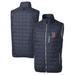 Men's Cutter & Buck Heathered Navy Boston Red Sox Rainier Full-Zip Puffer Vest