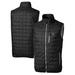 Men's Cutter & Buck Black Colorado Rockies Rainier Full-Zip Puffer Vest