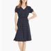 J. Crew Dresses | J Crew Short Sleeve Dress In Polka Dot | Color: Blue/White | Size: 14