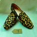 J. Crew Shoes | J Crew Calf Hair Leopard Print Loafer | Color: Black/Tan | Size: 7