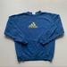 Adidas Tops | 028 - Vintage 90s Adidas Three Stripes Athletic Pullover Sweatshirt | Color: Blue/Yellow | Size: S