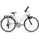 Trekkingrad KS CYCLING "Canterburry" Fahrräder Gr. 48 cm, 28 Zoll (71,12 cm), weiß Trekkingräder