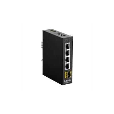 D-Link DIS-100G-5SW 5-Port SwitchLayer2 Gigabit Industrial Image