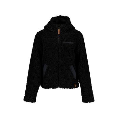 Obermeyer TG Amelia Sherpa Jacket - Girls Small Black 37023-16009-S