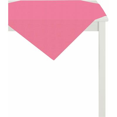 Mitteldecke APELT "3944 UNI BASIC", rosa, B:88cm L:88cm, Baumwolle, Tischdecken Image