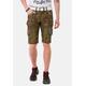 Shorts CIPO & BAXX Gr. 42, US-Größen, grün (khaki) Herren Hosen Shorts