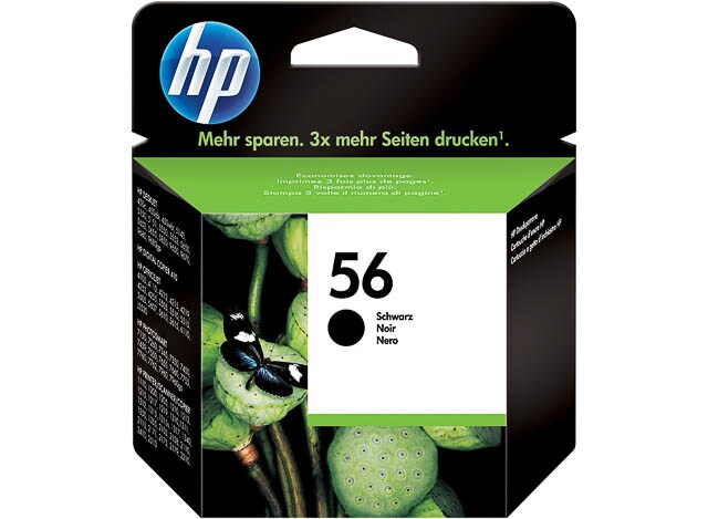 Tinten HEWLETT PACKARD C6656AE#UUS HP DJ5550 TINTE BLACK Image