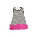 The Princess & The Prince Dress: Pink Animal Print Skirts & Dresses - Kids Girl's Size 2