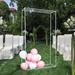 White Wedding Backdrop Stand Display Rack Square Stand