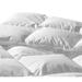 Highland Feather King or XKing White Goose Feather Duvet/Comforter All Seasons 233TC Casing with Corner Ties