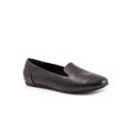 Women's Shelby Casual Flat by SoftWalk in Black (Size 10 1/2 M)