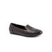 Women's Shelby Casual Flat by SoftWalk in Black (Size 9 1/2 M)