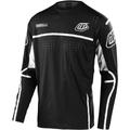 Troy Lee Designs Sprint Ultra Lines Bicycle Jersey, black-white, Size S