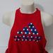 Adidas Tops | Adidas America Aac Women's Red Tank Top Small | Color: Red/White | Size: S