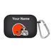 Black Cleveland Browns Personalized AirPods Pro Case Cover