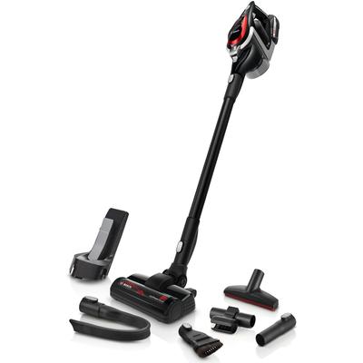 BOSCH Akku-Stielstaubsauger "Unlimited ProPower BSS81POW1, Serie 8, schwarz", schwarz, B:25,2cm H:128cm T:17,5cm, Akkusauger, 18V Bosch Power for ALL, 5,0 Ah Akku, inkl. umfangreichem Zubehör Image