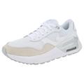 Sneaker NIKE SPORTSWEAR "AIR MAX SYSTM" Gr. 44, weiß (white, white, pure, platinum) Schuhe Stoffschuhe