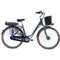 E-Bike LLOBE "BlueMotion 3.0, 15,6Ah" E-Bikes Gr. 51 cm, 28 Zoll (71,12 cm), blau E-Bikes