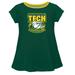 Girls Toddler Vive La Fete Green Arkansas Tech A-Line Top