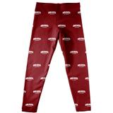 Girls Toddler Vive La Fete Maroon Colgate Raiders All Over Print Leggings