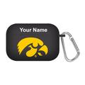 Black Iowa Hawkeyes Personalized AirPods Pro Case Cover