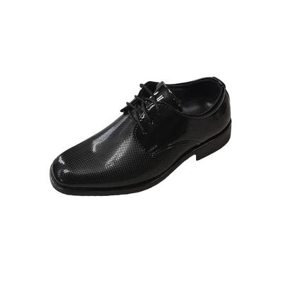 Schnürschuh FAMILY TRENDS, Kinder, Gr. 40, schwarz, Synthetik, klassisch, Schuhe Schnürschuh Business-Schnürer Derbyschuh, für besondere Anlässe Image