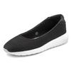 Ballerina LASCANA "Freizeitschuh, Slipper, Halbschuh", Damen, Gr. 42, schwarz, Obermaterial: 100% Textilmaterial. Futter: 100% Textilmaterial. Decksohle: 100% Textilmaterial. Laufsohle: 100% Synthetik, unifarben, sportlich, Schuhe, zum...