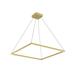 Kuzco Lighting Piazza 31 Inch LED Large Pendant - PD88132-WH