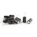 10 Pcs 16V 3300UF 105C Radial Lead Electrolytic Capacitor 13mm x 20mm - Black