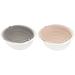 Kitchen Colander Food Strainer Fruit Vegetable Drain Basket 2PCS-Beige+Grey - Beige+Grey