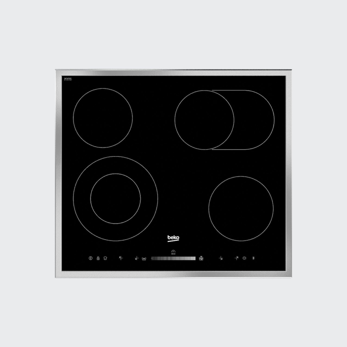 Beko HIC 64503 TX Schwarz Integriert Keramik 4 Zone(n) Image