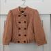 Anthropologie Jackets & Coats | Anthropologie Jacket | Color: Orange/White | Size: 6